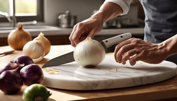Comment couper un oignon : les techniques pour éviter les larmes
