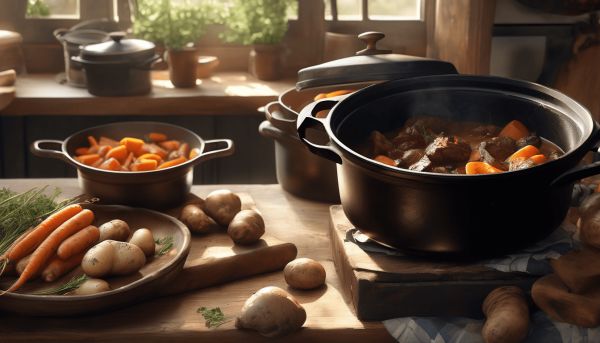 Maîtriser la cocotte en fonte pour vos plats savoureux