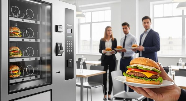 La distribution automatisée de hamburgers : comment réinvente-t-elle la pause déjeuner ?